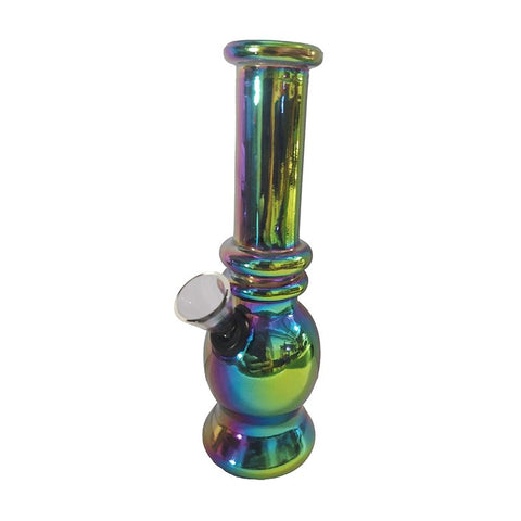 6″ Glass Mini Bong Rainbow Standard Shaped