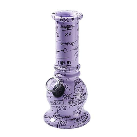 6″ Glass Mini Bong Regular Shaped