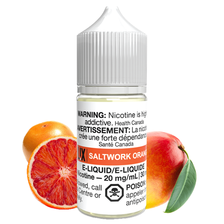L!X E-Liquid - Saltwork Orange