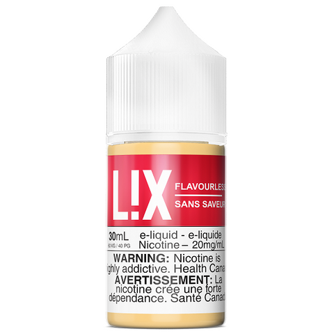L!X E-Liquid - Flavourless