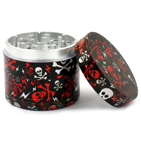 Skulls Grinder, 55 mm x 45 mm, 4 parts