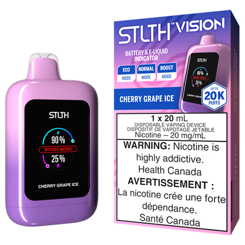 STLTH Vison 20K Disposable Vape. www.metrovapeshop.ca