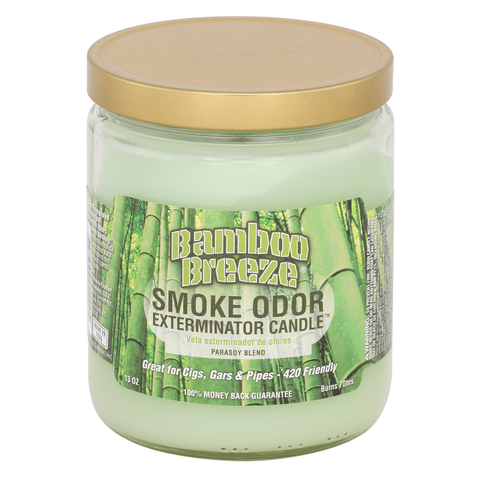 Smoke Odor Exterminator Candle, Bamboo Breeze