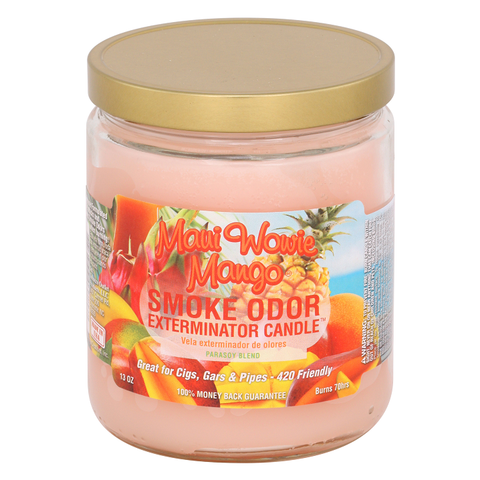 Smoke Odor Exterminator Candle, Maui Wowie Mango