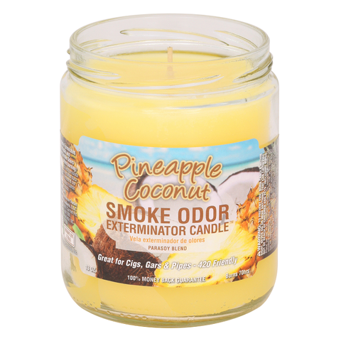 Smoke Odor Exterminator Candle, Pineapple Coconut