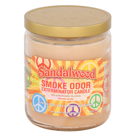 Smoke Odor Exterminator Candle, SandalWood