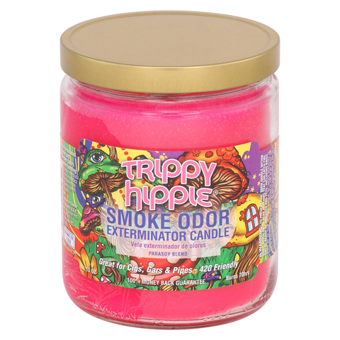 Smoke Odor Exterminator Candle, Trippy Hippie