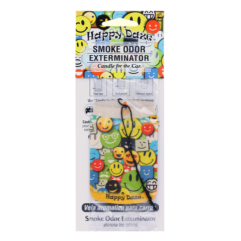 Smoke Odor Exterminator Car Hanger, Happy Days