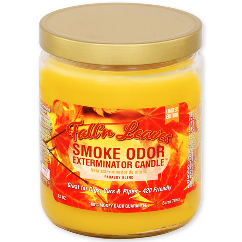 Smoke Odor Exterminator Candle, Fall'n Leaves