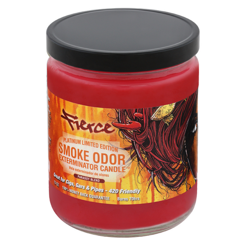 Smoke Odor Exterminator Platinum Limited Edition Candle, Fierce