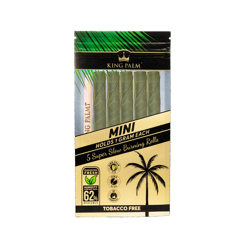 King Palm Mini Cones 5pk with Boveda