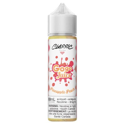 Gogo Juices Pineapple Peach 60mL Freebase