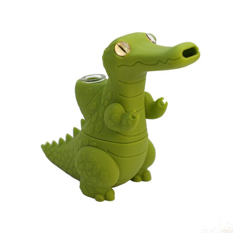 6" Arsenal Standing Alligator Water Pipe