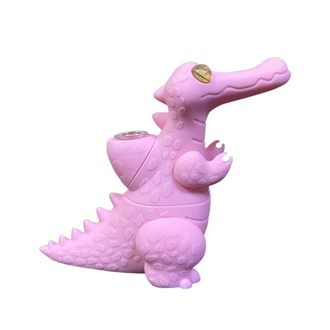 6" Arsenal Standing Alligator Water Pipe