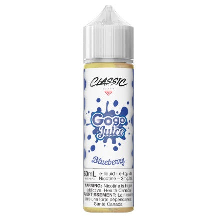 Gogo Juices Blueberry 60mL Freebase