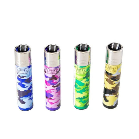 Clipper Camo Lighters. www.metrovapeshop.ca