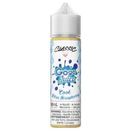 Gogo Juices Cool Blue Raspberry 60mL Freebase