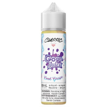 Gogo Juices Cool Grape 60mL Freebase