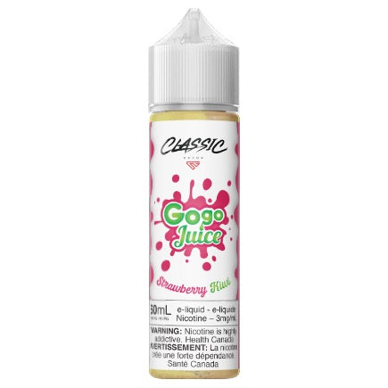 Gogo Juices Strawberry Kiwi 60mL Freebase