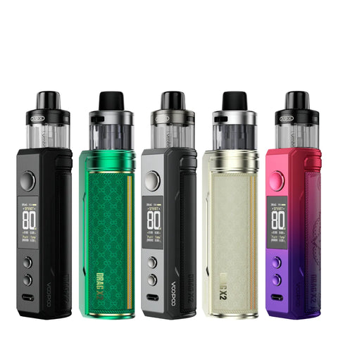 Voopoo Drag X2 Mod Pod Kit 80W 5mL [CRC Version]